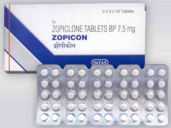 Zopiclone 7.5mg tablets for sale